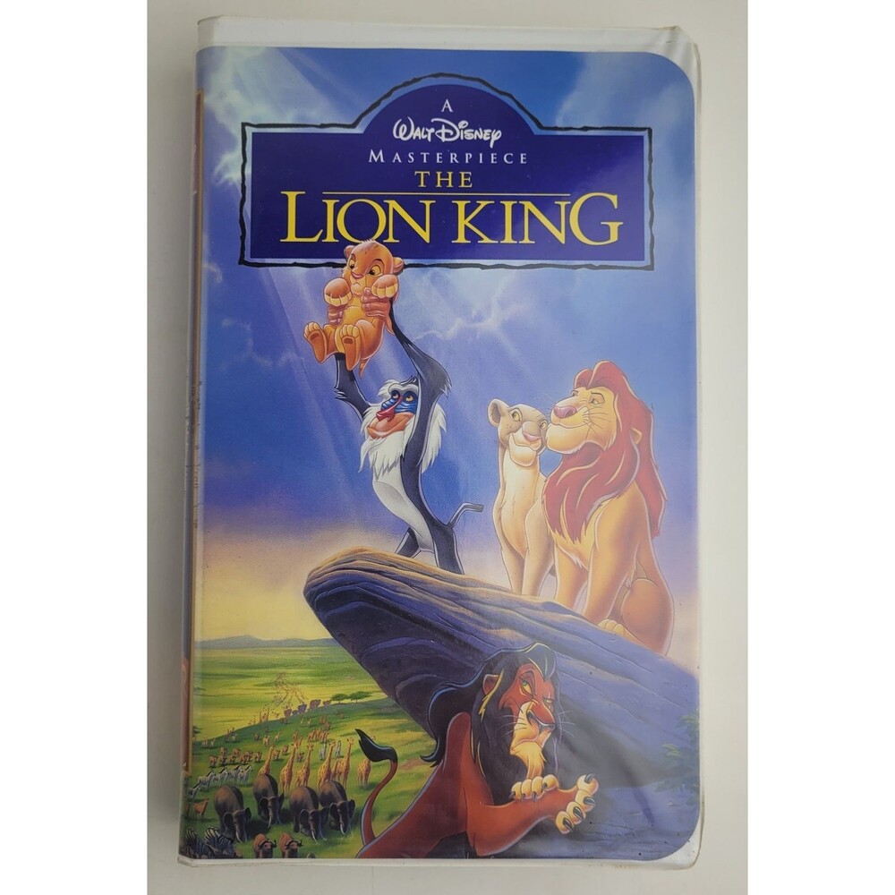 The Lion king Walt Disney Masterpiece Collection VHS Tape